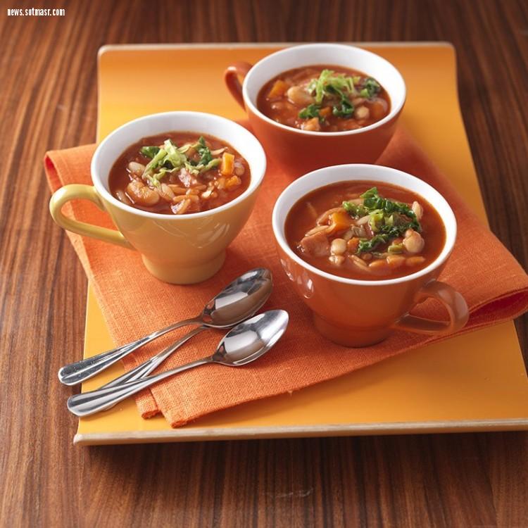  شوربة الخضار الإيطالية